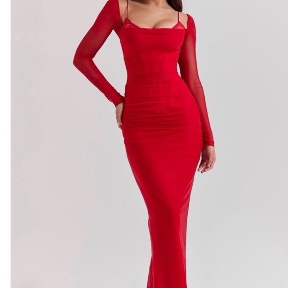 House of CB Scarlet Maxi Dress - Picture 1 of 7